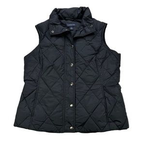 Lands’ End Down Puffer vest, S